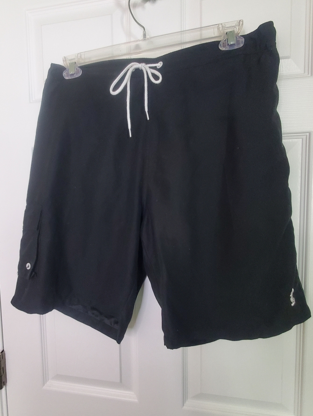 Mens Disney Black Swim Shorts with Mickey Logo XL